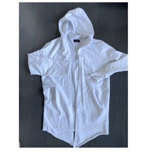 Zara men’s white cardigan small